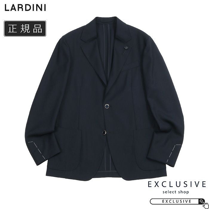 LARDINI ラルディーニ ジャケット メンズ ウールギャバジン 2B